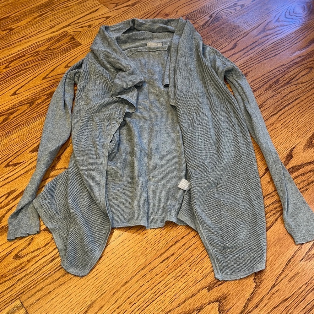 Evolution by Cyrus Woman’s Grey Cardigan Size XS